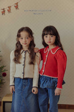 Load image into Gallery viewer, MEL KIDS HEART CARDIGAN**PREORDER