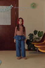 Load image into Gallery viewer, MEL KIDS FRILL DENIM PANTS**PREORDER