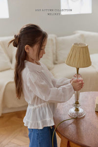 MEL KIDS FALL DAOL FRILL BLOUSE**PREORDER