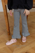 Load image into Gallery viewer, MEL KIDS FALL CHECK BOOTCUT PANTS**PREORDER