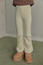 Load image into Gallery viewer, MEL KIDS THINK RIB SHIRRING LEGGINGS**PREORDER