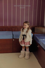 Load image into Gallery viewer, MEL KIDS UGG HEART SHORTS**PREORDER