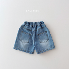 Load image into Gallery viewer, DAILYBEBE KIDS DENIM TRUNK SHORTS**PREORDER
