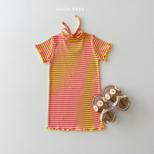 Load image into Gallery viewer, DAILYBEBE KIDS STRIPE TEE SHIRT**PREORDER