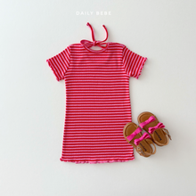 Load image into Gallery viewer, DAILYBEBE KIDS STRIPE TEE SHIRT**PREORDER