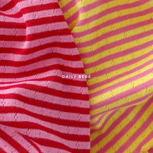 Load image into Gallery viewer, DAILYBEBE KIDS STRIPE TEE SHIRT**PREORDER