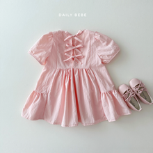 Load image into Gallery viewer, DAILYBEBE KIDS RIBBON DRESS**PREORDE