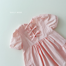 Load image into Gallery viewer, DAILYBEBE KIDS RIBBON DRESS**PREORDE