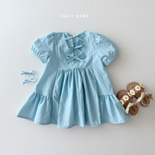 Load image into Gallery viewer, DAILYBEBE KIDS RIBBON DRESS**PREORDE