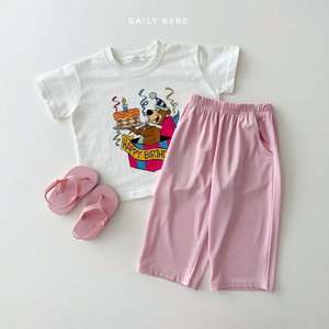 DAILYBEBE KIDS COMFY LONG SHORTS**PREORDER