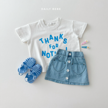 Load image into Gallery viewer, DAILYBEBE KIDS DENIM MINI SKIRT**PREORDER