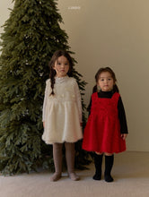 Load image into Gallery viewer, LINDO KIDS LACE MOCK NECK TEE* Preorder