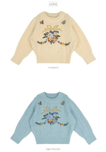 AMBER KIDS Ete Knit Pullover**Preorder