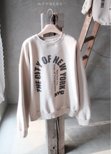 Load image into Gallery viewer, MONBEBE MOM/KIDS New York Sweat Shirt *Preorder
