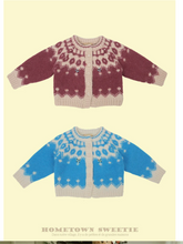 Load image into Gallery viewer, AMBER Koi Jacquard Knit Cardigan **Preorder