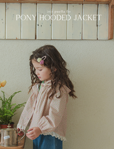 FLO KIDS PONY HOODED JACKET**PREORDER