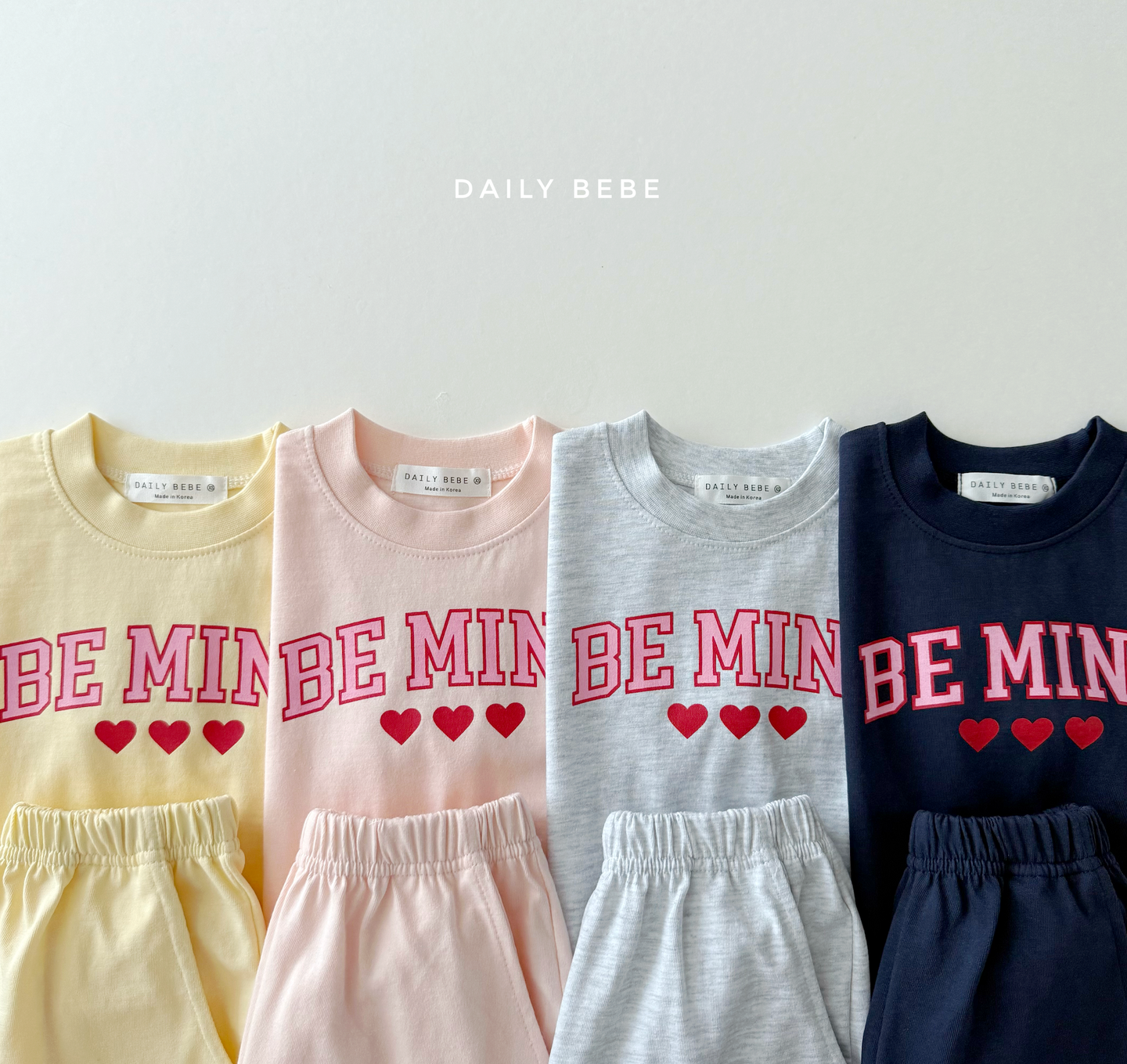 DAILYBEBE KIDS BE MINE SET**PREORDER