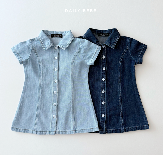 DAILYBEBE KIDS DENIM DRESS**PREORDE