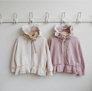 FLO KIDS VANILLA HOODED JACKET**PREORDER