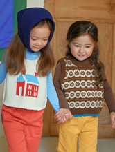Load image into Gallery viewer, AMBER KIDS AMBER LIND JACQUARD VEST* PREORDER