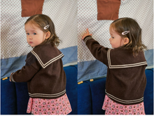Load image into Gallery viewer, AMBER KIDS SAILOR CARDIGAN* PREORDER