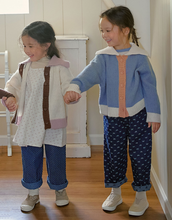 Load image into Gallery viewer, AMBER KIDS JACQUARD DENIM PANTS** PREORDER
