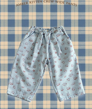 Load image into Gallery viewer, AMBER KIDS KITTY CREW WIDE PANTS** PREORDER