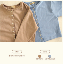 Load image into Gallery viewer, AMBER KIDS AMBER POPORI CARDIGAN* PREORDER