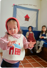 Load image into Gallery viewer, AMBER KIDS AMBER SWEET HOME KNIT VEST* PREORDER