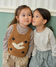 Load image into Gallery viewer, AMBER KIDS AMBER SWEET HOME KNIT VEST* PREORDER