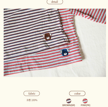 Load image into Gallery viewer, AMBER KIDS AMBER KIDS STRIPE TEE SHIRT* PREORDER