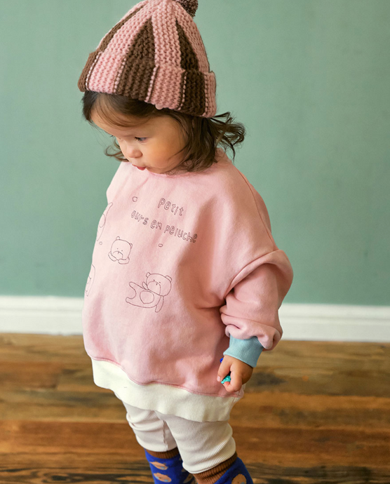 AMBER KIDS AMBER KIDS YOGA BEAR SWEAT SHIRT* PREORDER