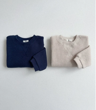 Load image into Gallery viewer, DIGREEN KIDS WAFFLE SWEAT SHIRT*PREORDER