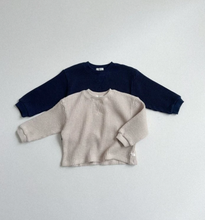 Load image into Gallery viewer, DIGREEN KIDS WAFFLE SWEAT SHIRT*PREORDER