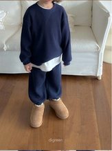 Load image into Gallery viewer, DIGREEN KIDS WAFFLE SWEAT SHIRT*PREORDER