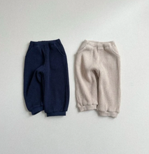 Load image into Gallery viewer, DIGREEN KIDS WAFFLE SWEAT PANTS*PREORDER