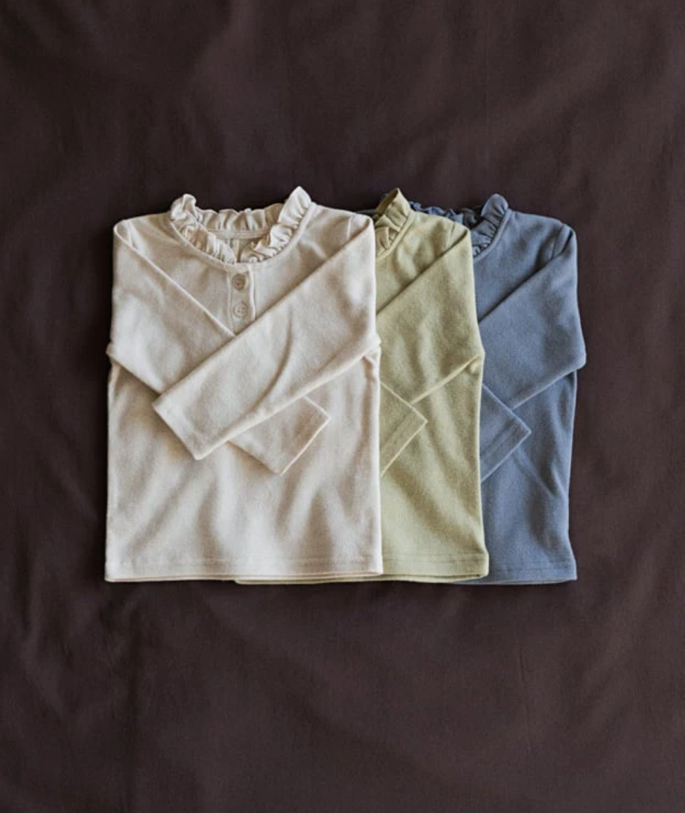 ALADIN KIDS Neat Button Tee**PREORDER