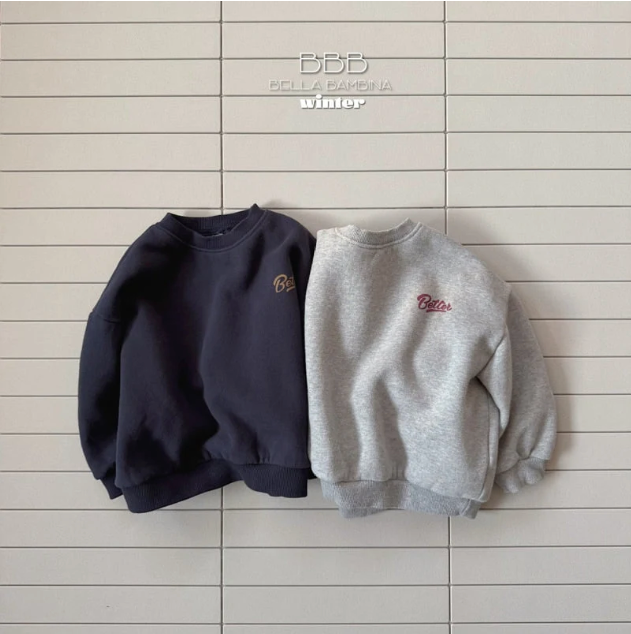 BELLA KIDS LESSON SWEAT SHIRT*PREORDER