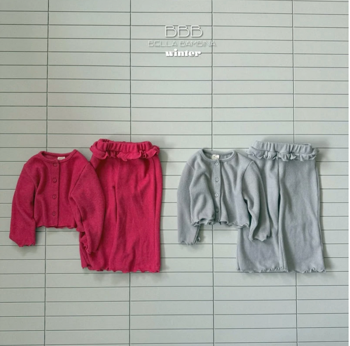 BELLA KIDS SEMI FRILL SET*PREORDER