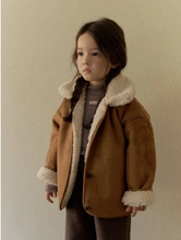 Load image into Gallery viewer, LINDO KIDS CREAMY SHERLING JACKET* Preorder
