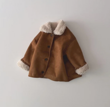 Load image into Gallery viewer, LINDO KIDS CREAMY SHERLING JACKET* Preorder