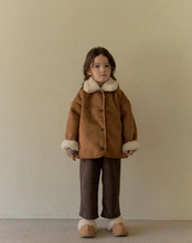 Load image into Gallery viewer, LINDO KIDS CREAMY SHERLING JACKET* Preorder