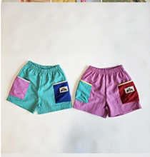 將圖片載入圖庫檢視器中，FIRST BLUE MID CARGO COMBI PANTS**預購