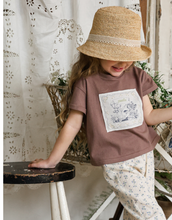 將圖片載入圖庫檢視器中，FLO KIDS 夏季赭色T卹*預購