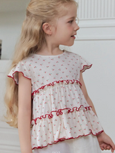 Load image into Gallery viewer, ROA KIDS CHERRY RIBBED TEE*PREORDER