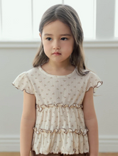 Load image into Gallery viewer, ROA KIDS CHERRY RIBBED TEE*PREORDER