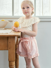 Load image into Gallery viewer, ROA KIDS Vanilla Lace Sleeveless Tee*PREORDER