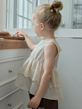 Load image into Gallery viewer, ROA KIDS ROSE EMBROIDERED BLOUSE*PREORDER