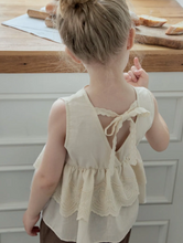Load image into Gallery viewer, ROA KIDS ROSE EMBROIDERED BLOUSE*PREORDER