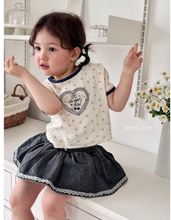 將圖片載入到圖庫檢視器中，POISSON KIDS 迷你櫻桃T卹**預購**